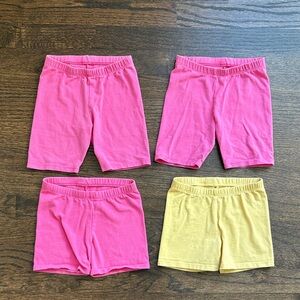 Cat & Jack Pink and Yellow Kids Shorts Set